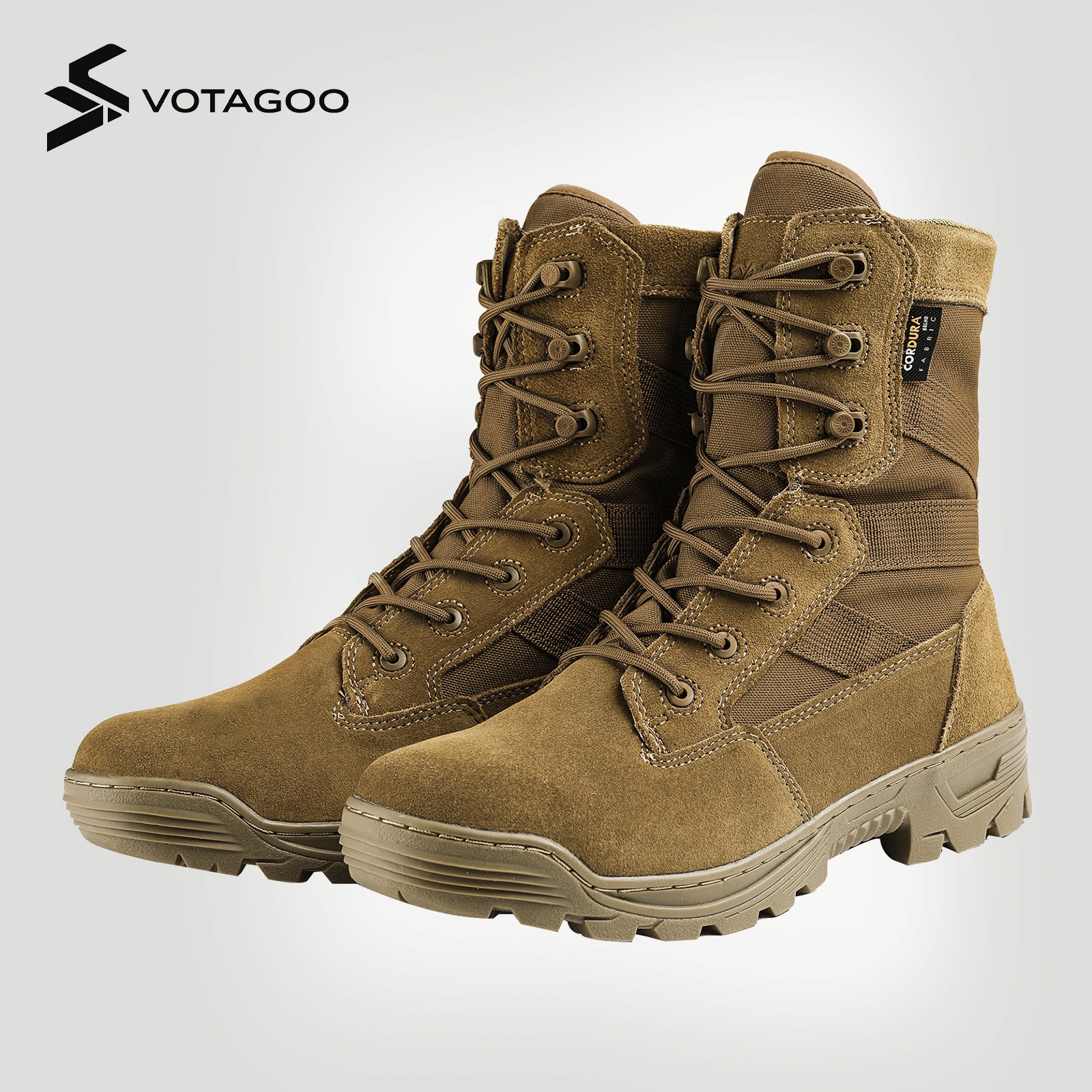 Tactical Combat Boots Lightweight Amphibious Military Boots Lace-Up Quick-Dry Stryke Tactical Boots with Steel Toe for Extreme Conditions main image 4