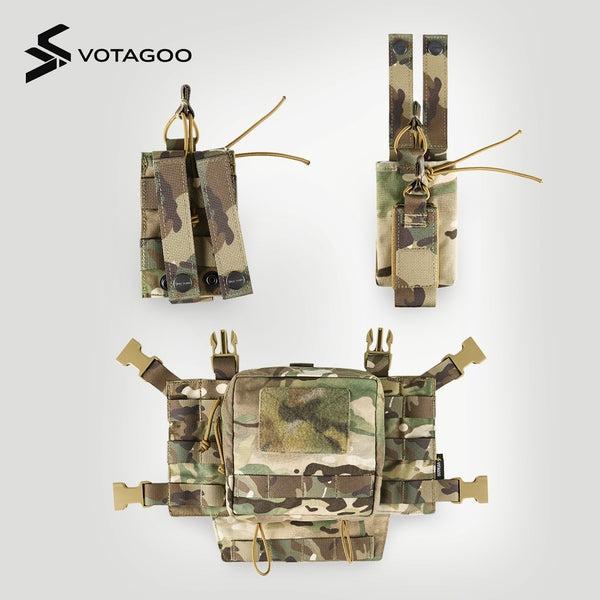 Adjustable & Detachable Tactical Chest Rig: Reduce Gear Slippage, Stay ...