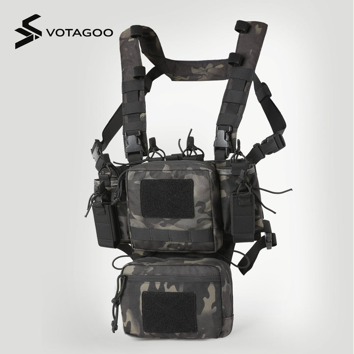 Adjustable & Detachable Tactical Chest Rig - Versatile Gear – VOTAGOO Gear