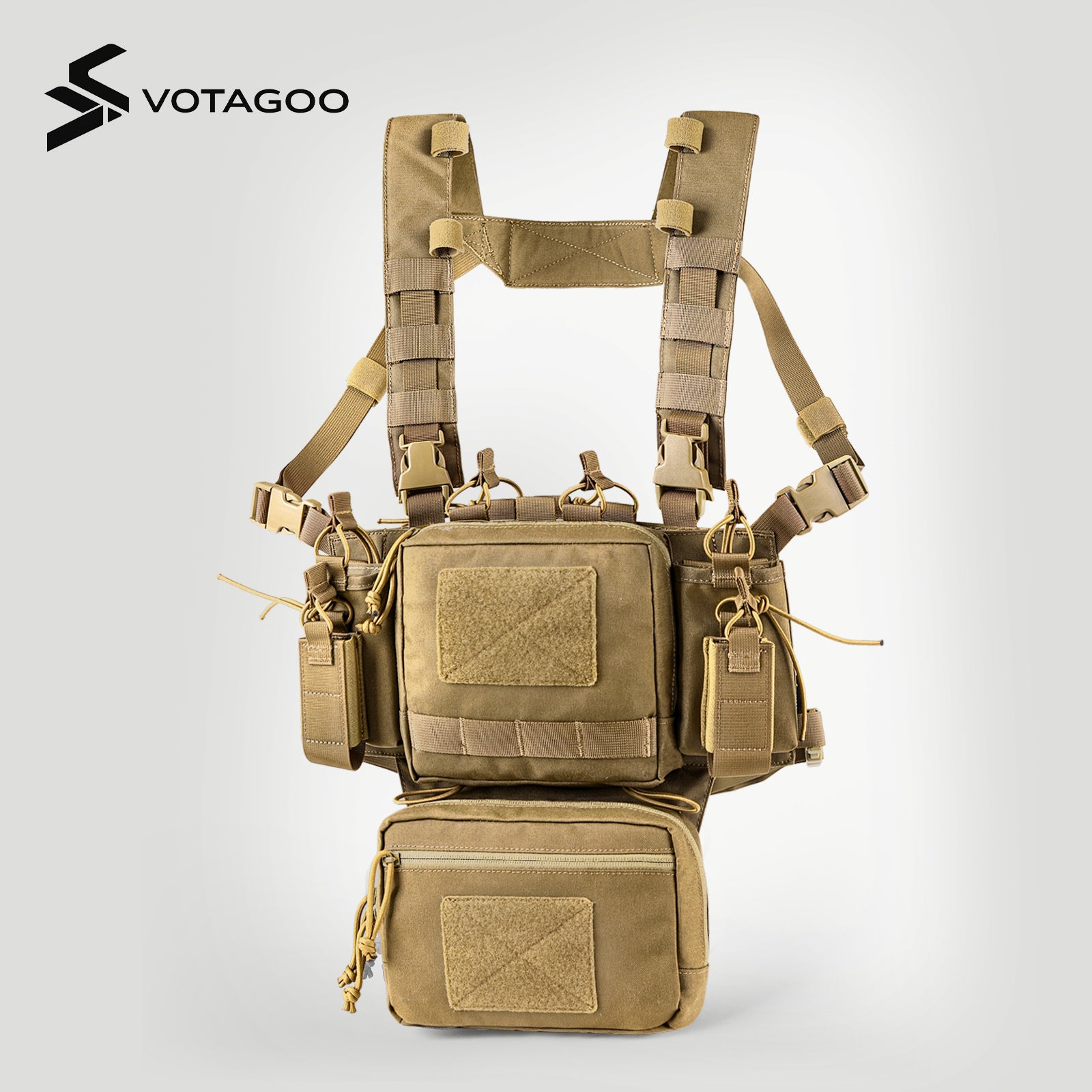 Adjustable & Detachable Tactical Chest Rig - Versatile Gear