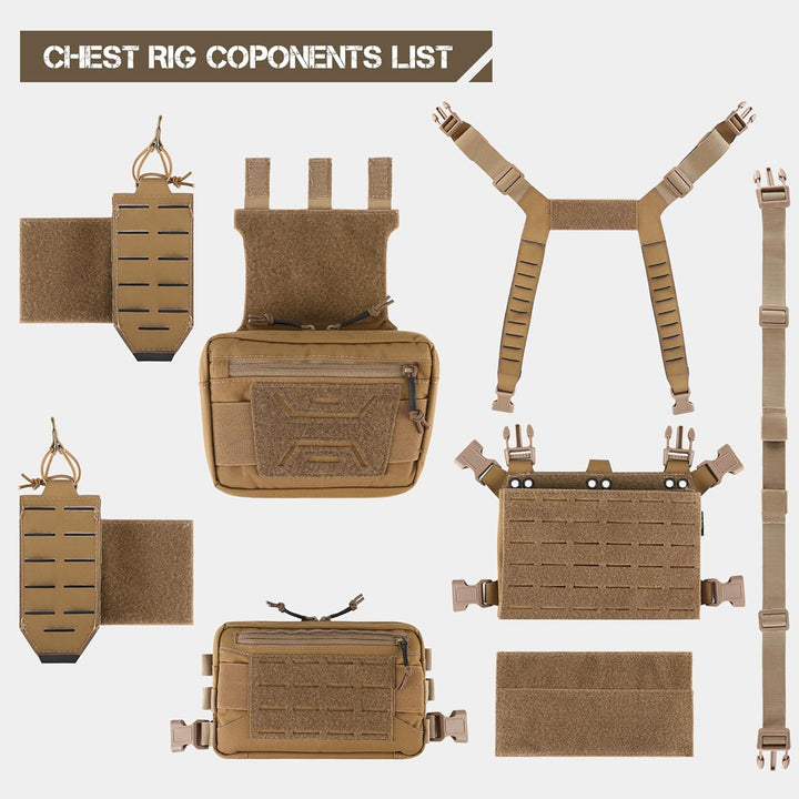 browm chest rig