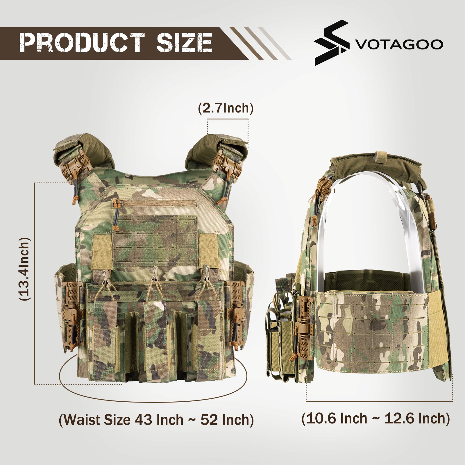 Tactical Military Vests - Durable, Versatile Combat Gear – VOTAGOO
