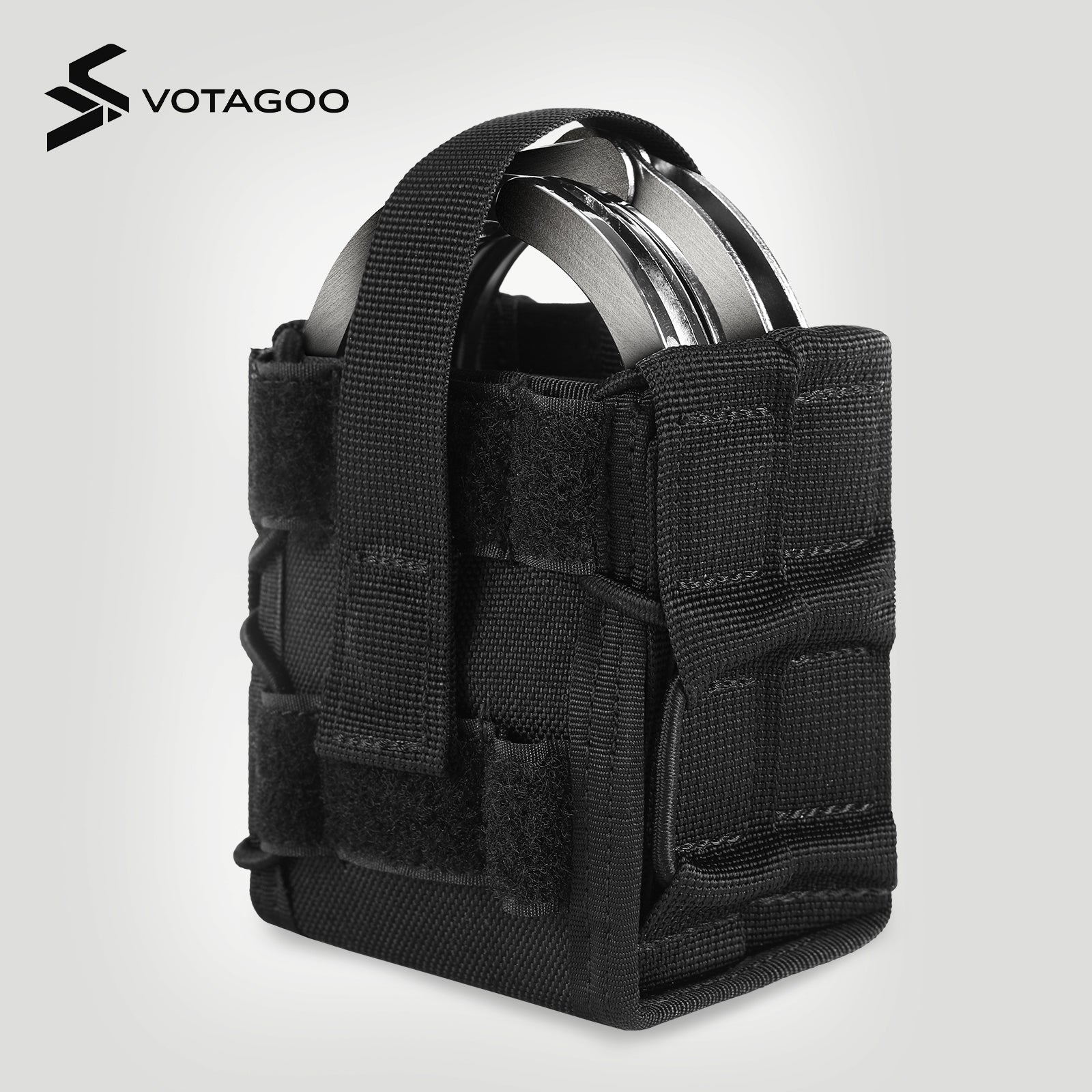 Double Handcuff Pouch – Secure & Compact Tactical Storage – VOTAGOO Gear