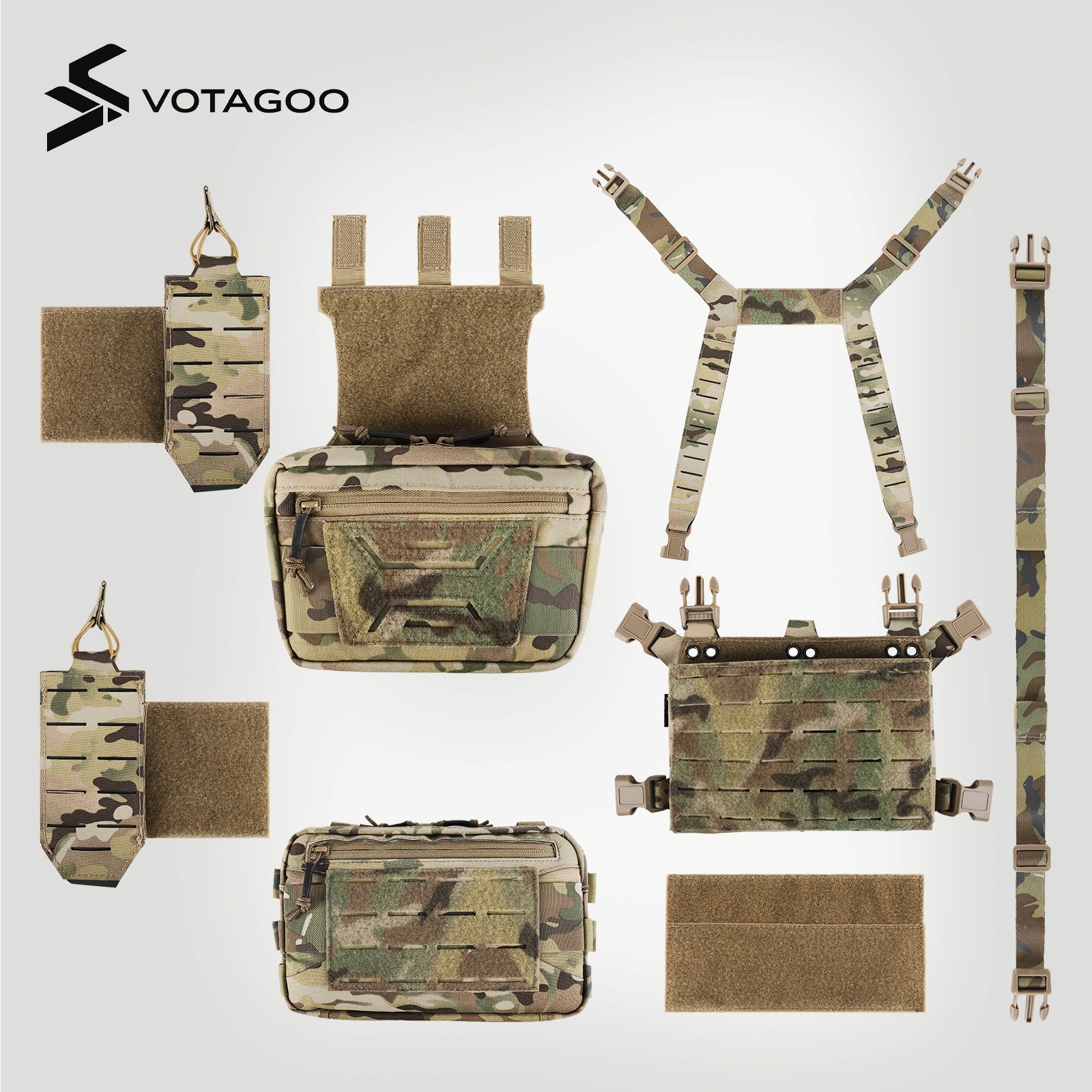 VOTAGOO Tactical Chest Rig – Durable, Adjustable & Versatile Gear