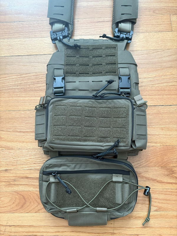 VOTAGOO® Adjustable Training Vest with Admin Drop Pouch