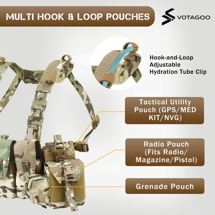 VOTAGOO® Tactical Airsoft Chest Rig – VOTAGOO Gear