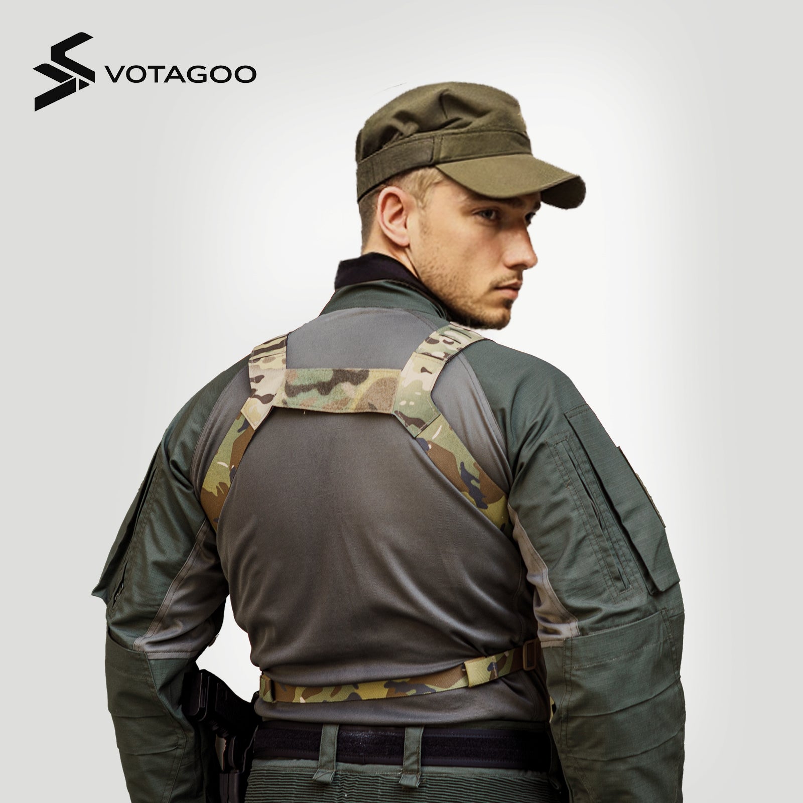 マルチカム プレートキャリア　VOTAGOO VOTAGOO Tactical Chest Rig – Durable, Adjustable & Versatile Gear