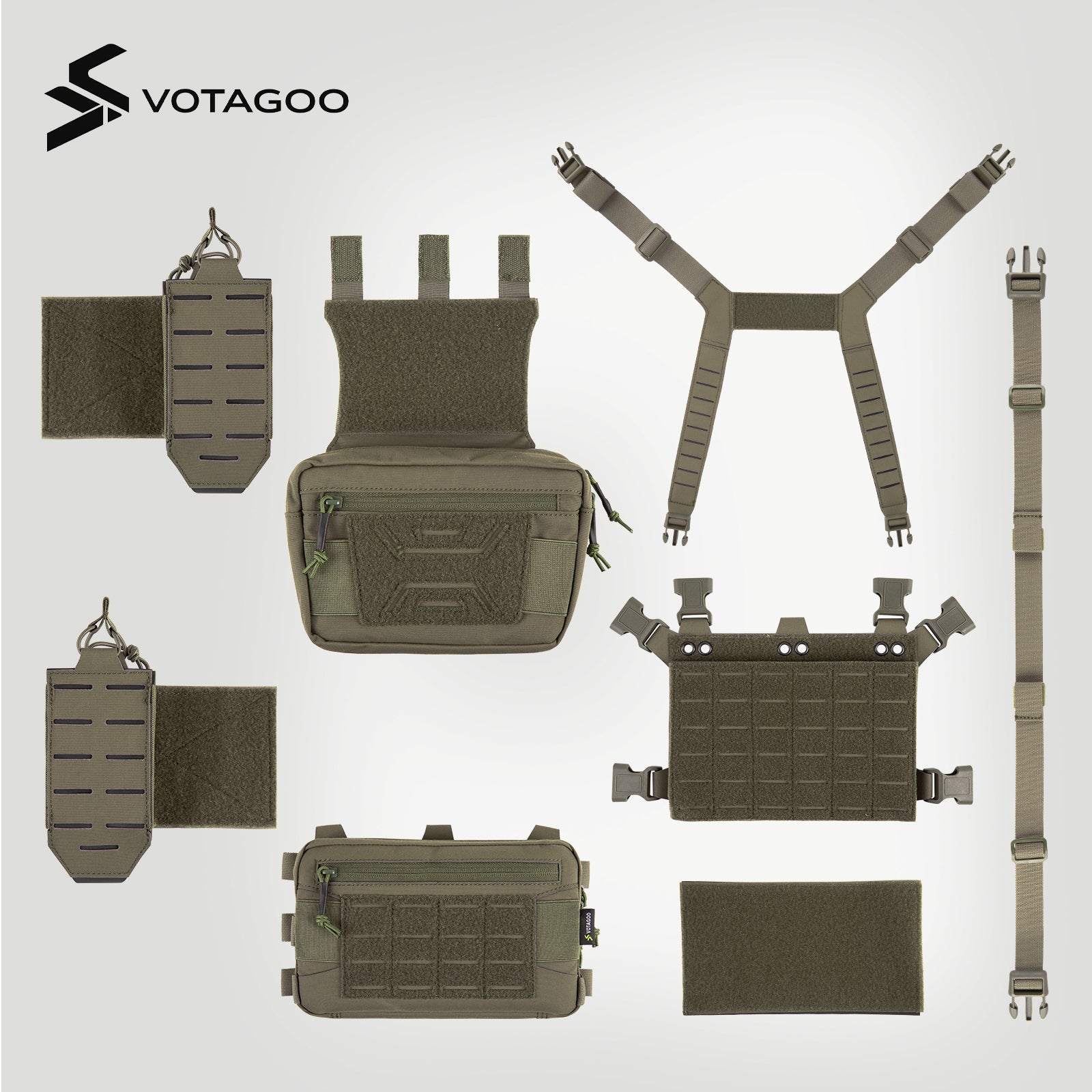 VOTAGOO Tactical Chest Rig – Durable, Adjustable & Versatile Gear