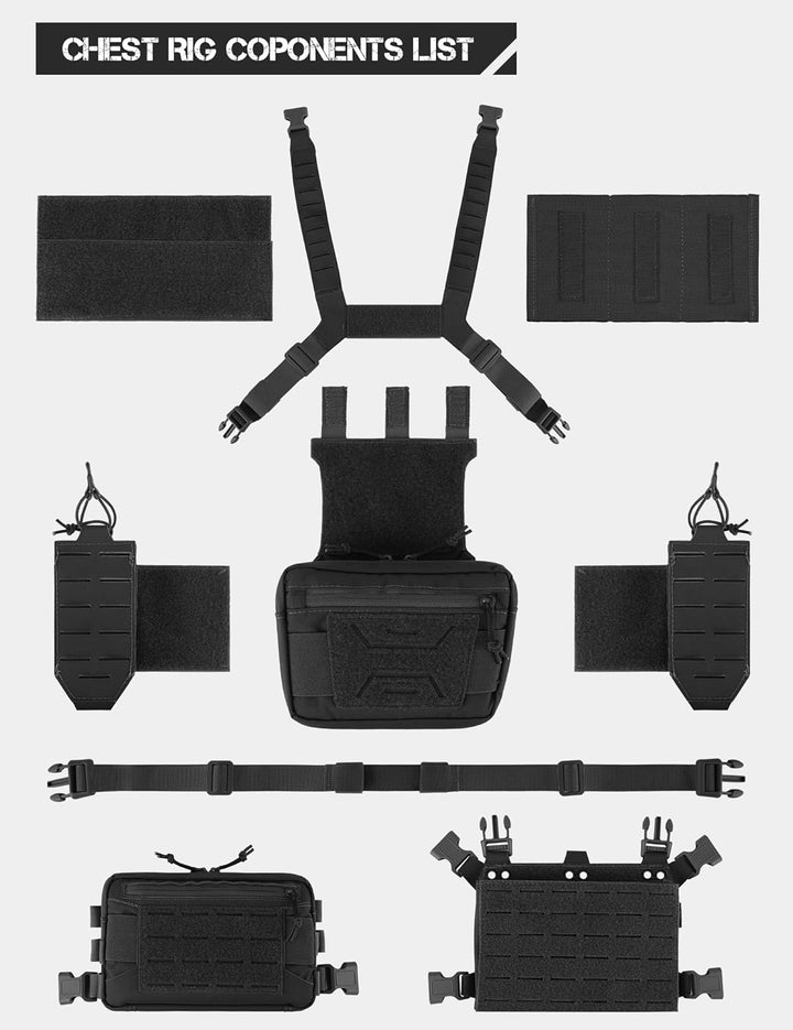 black chest rig