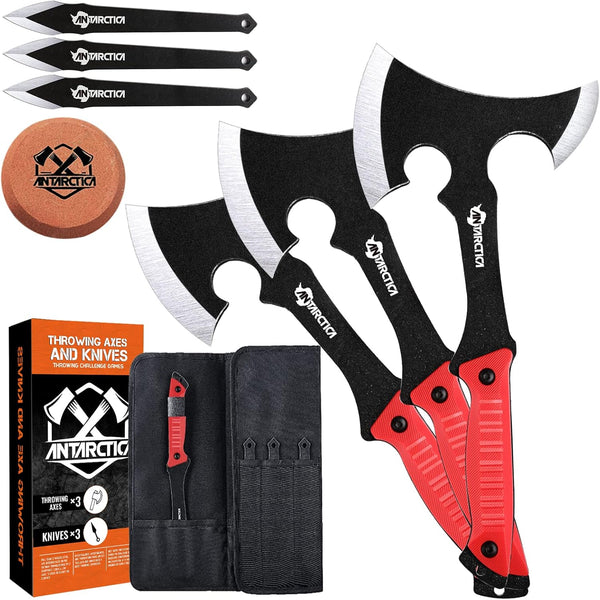 VOTAGOO® Throwing Axes and Knives Set - 3 Pack