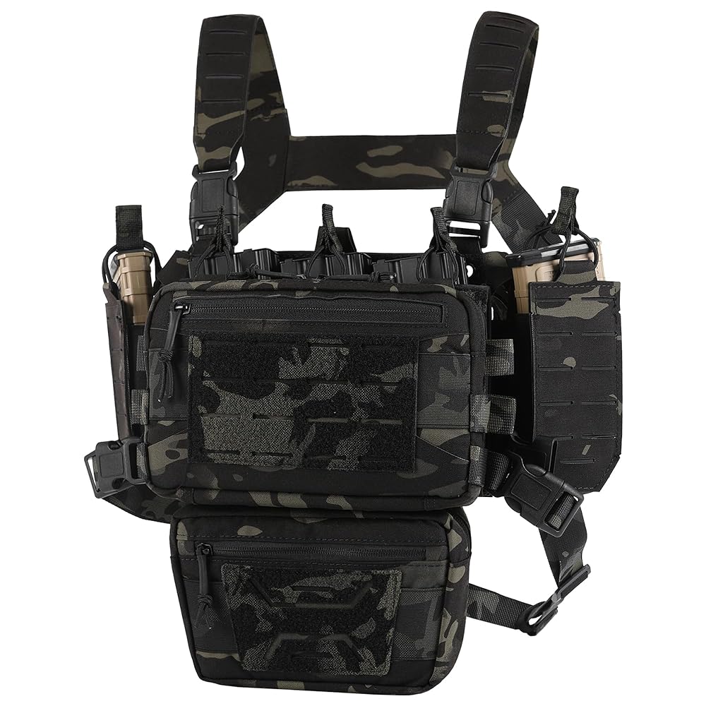 VOTAGOO GEAR　多機能タクティカルチェストリグ Amazon.co.jp: [VOTAGOO GEAR] 戦闘チェストリグタクティカル